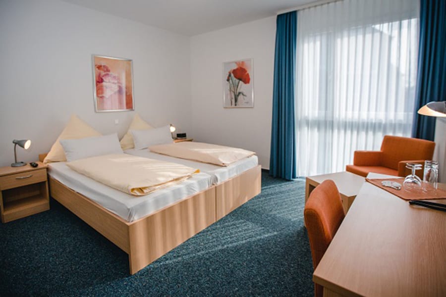 Doppelzimmer im Johanniter Gästehaus Münster