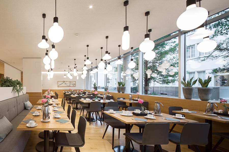 Stadthotel Münster Frühstücksbereich